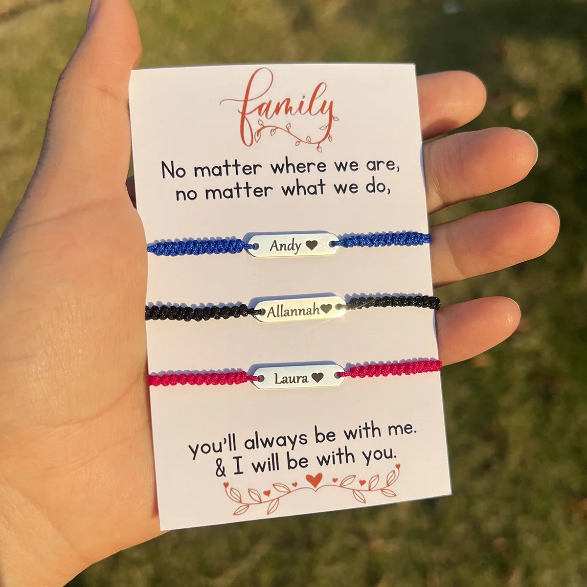 Personalised best best sale friend bracelets