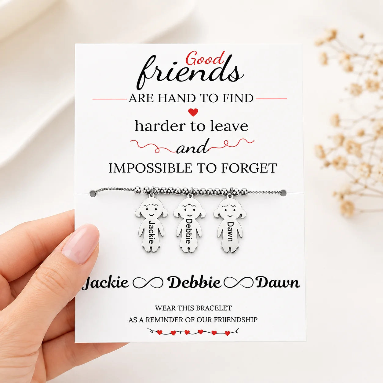 Personalised Best Friend Bracelet