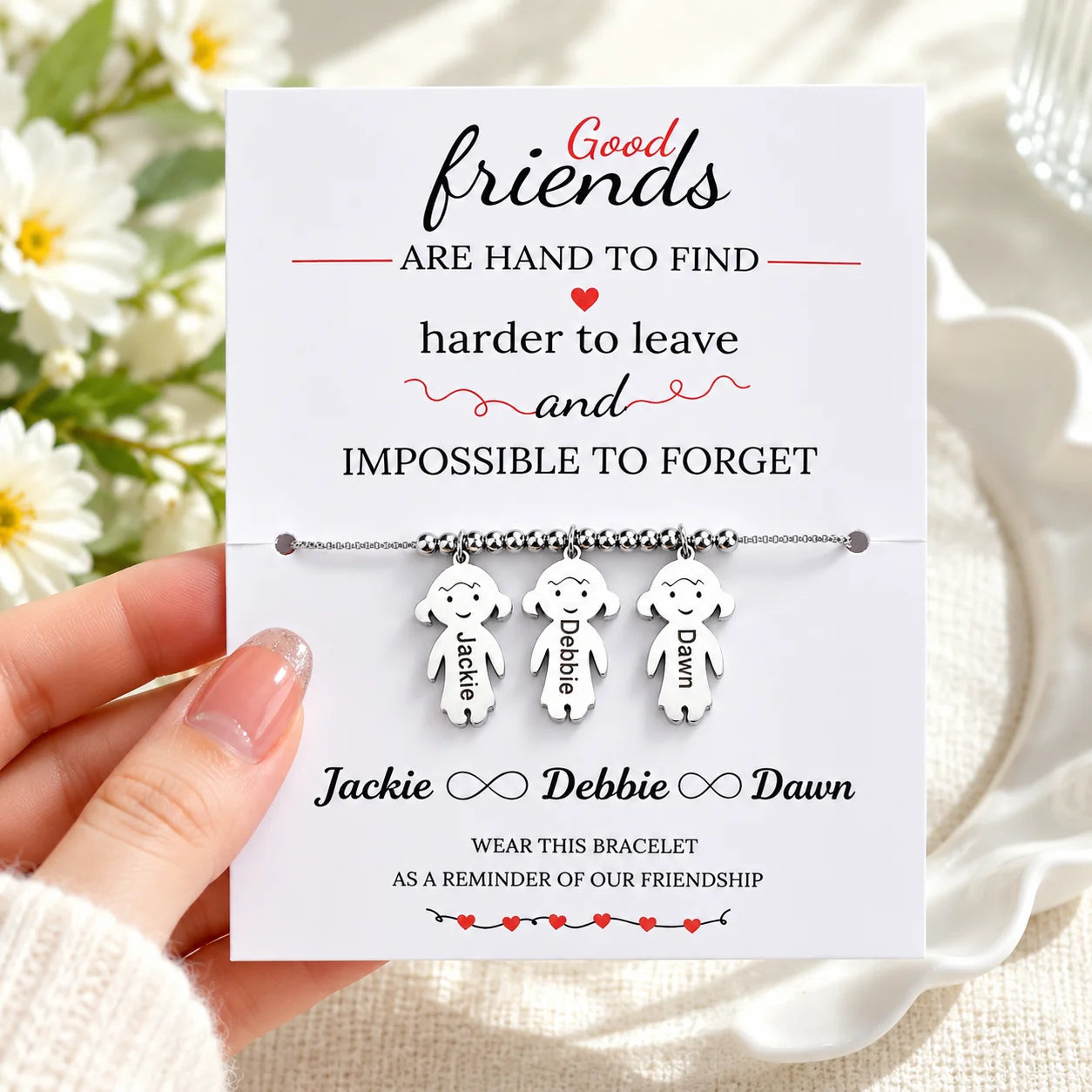 Personalised Best Friend Bracelet
