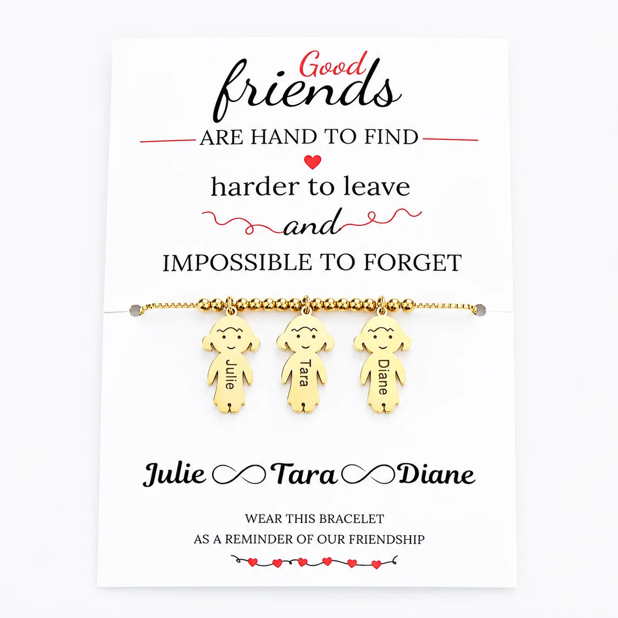 Personalised Best Friend Bracelet
