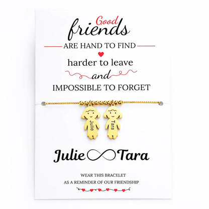 Personalised Best Friend Bracelet