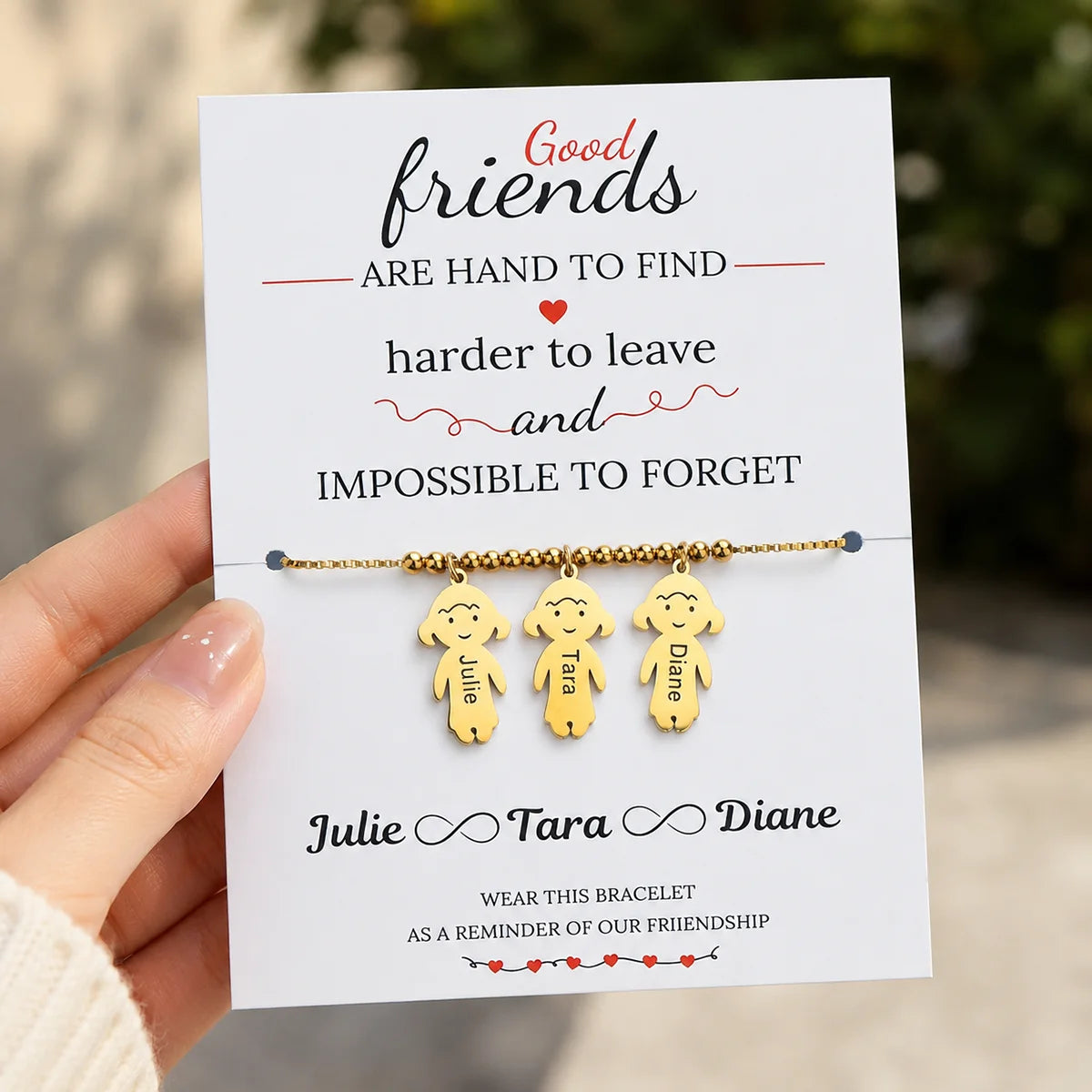 Personalised Best Friend Bracelet