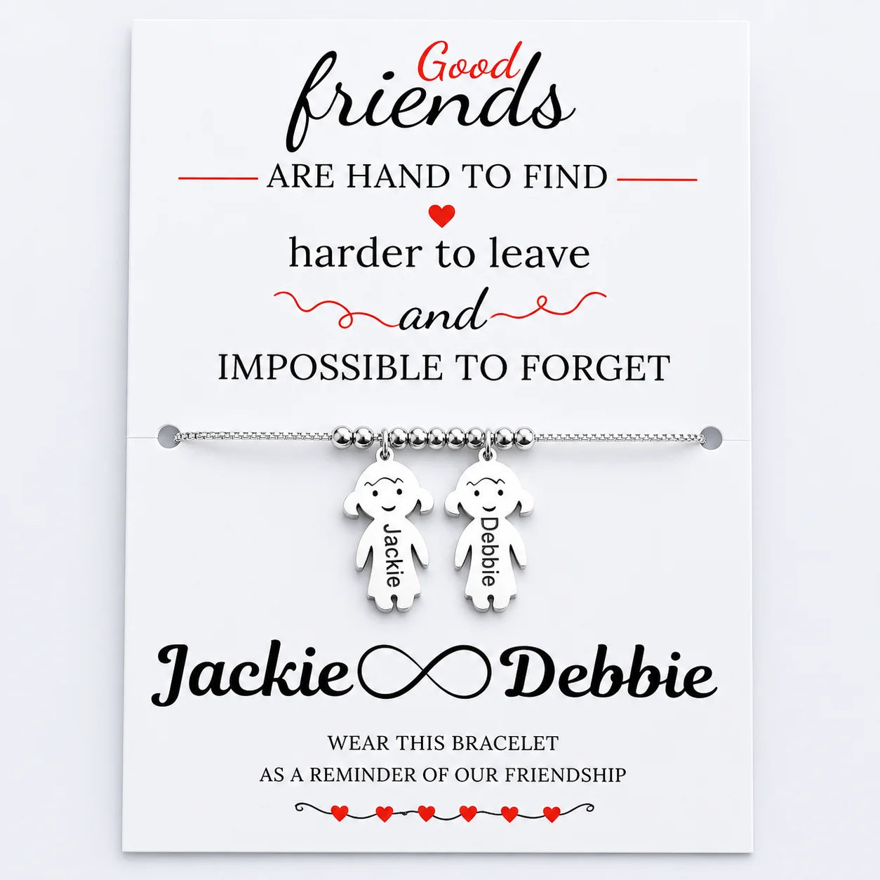 Personalised Best Friend Bracelet
