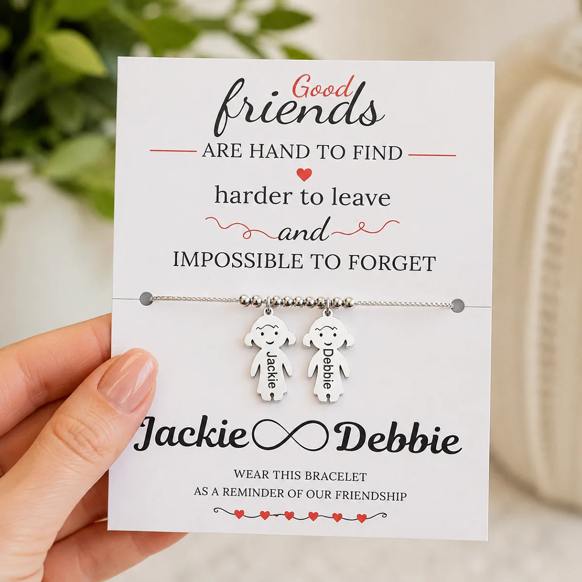 Personalised Best Friend Bracelet