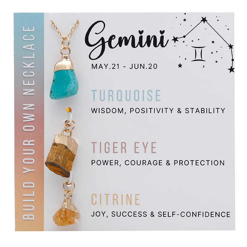 Zodiac Birthstone Necklace