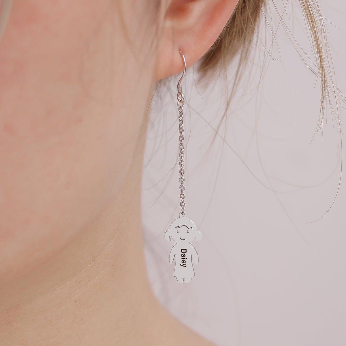 Personalised My Children Earrings