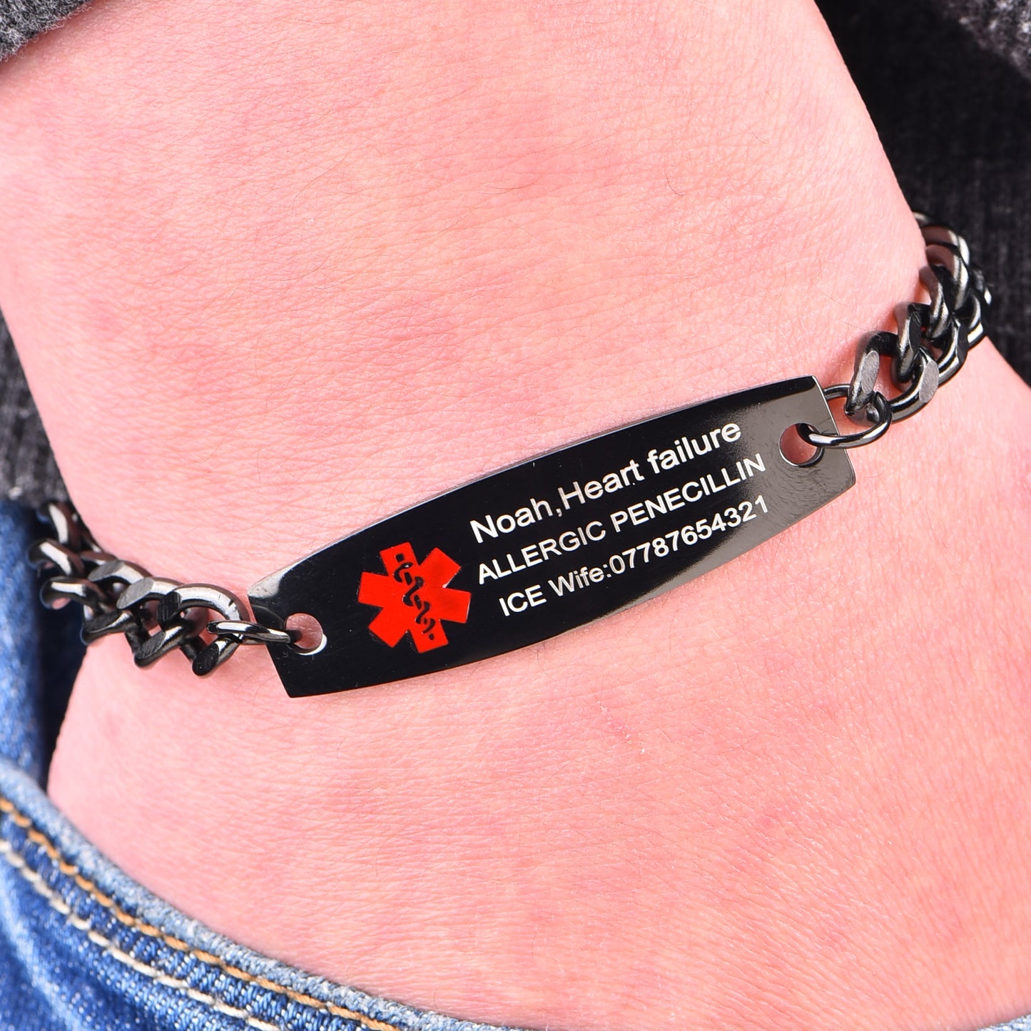 Personalized Medical ID Bracelet