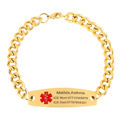 Personalized Medical ID Bracelet