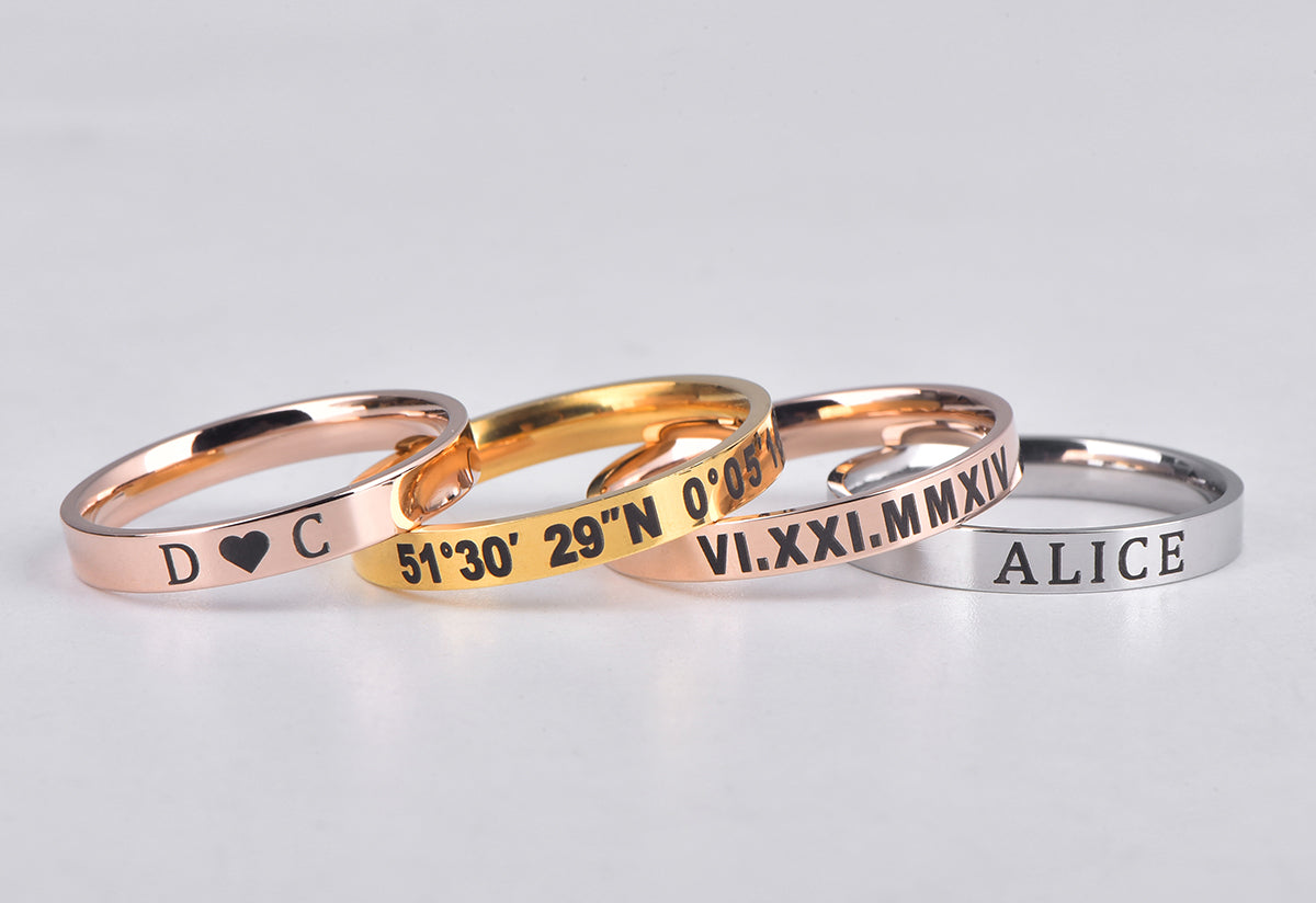 Personalised Ring For her