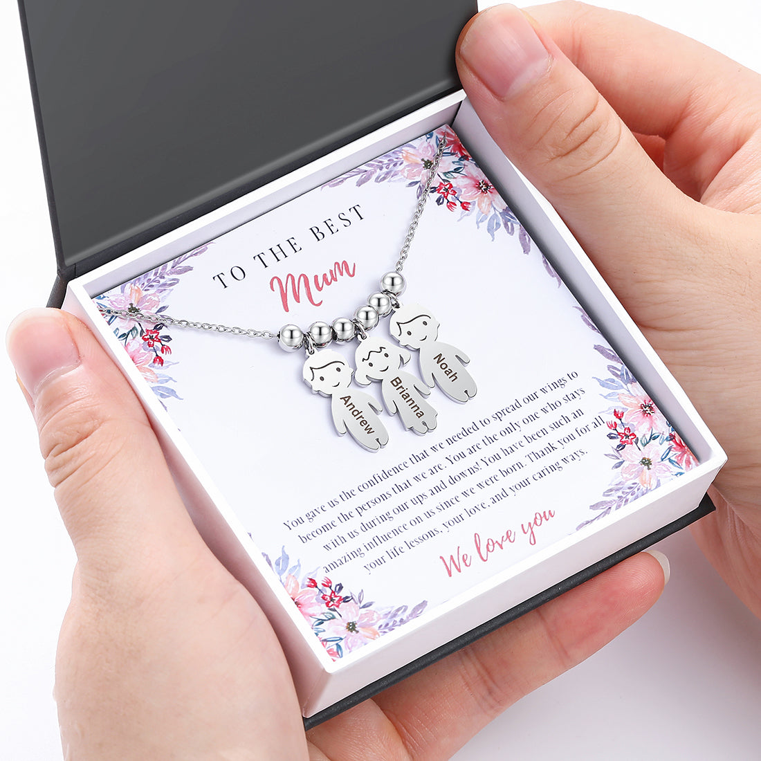 Personalised My Children Necklace – Larote