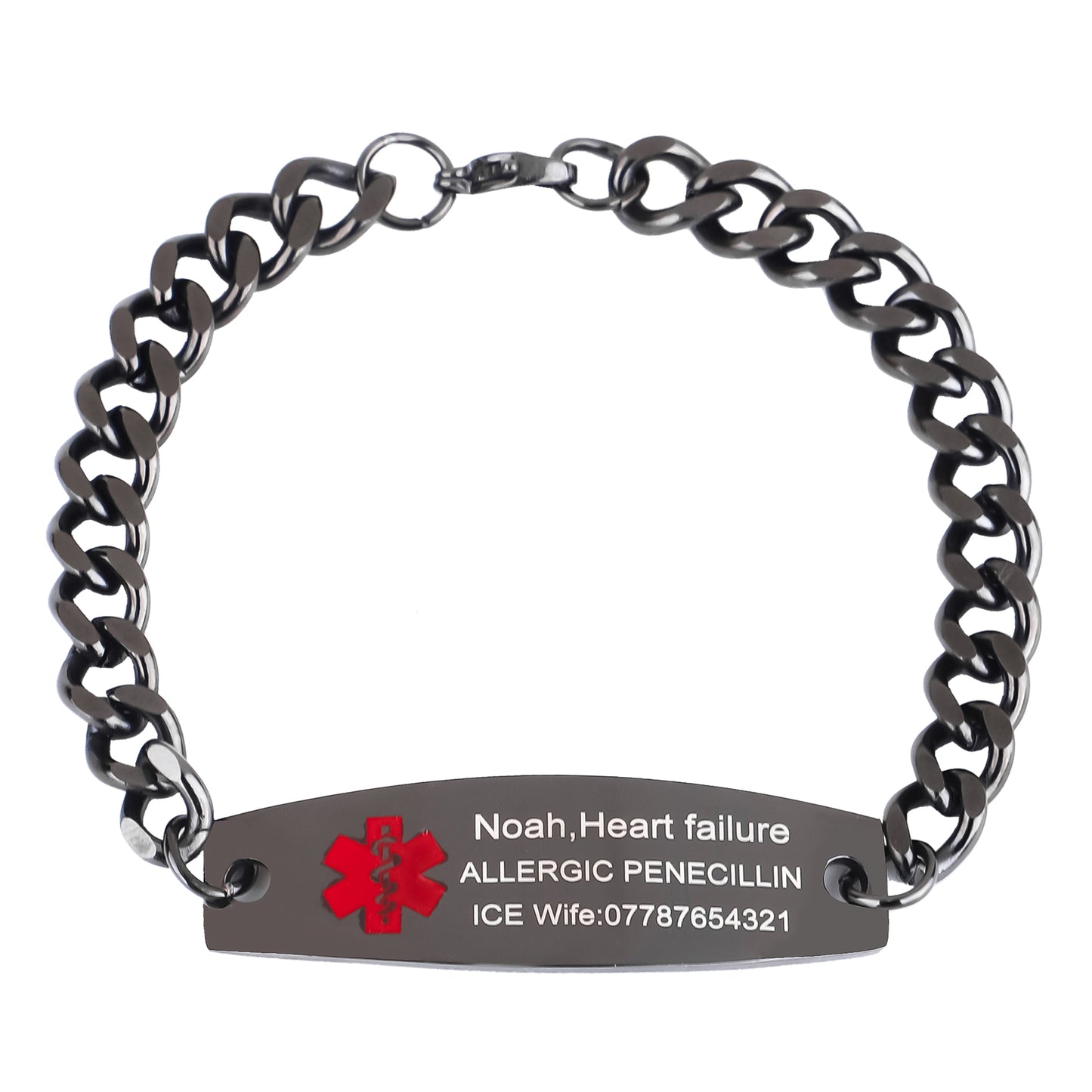 Personalized Medical ID Bracelet